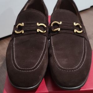 Salvatore Ferragamo Suede Shoes EUC